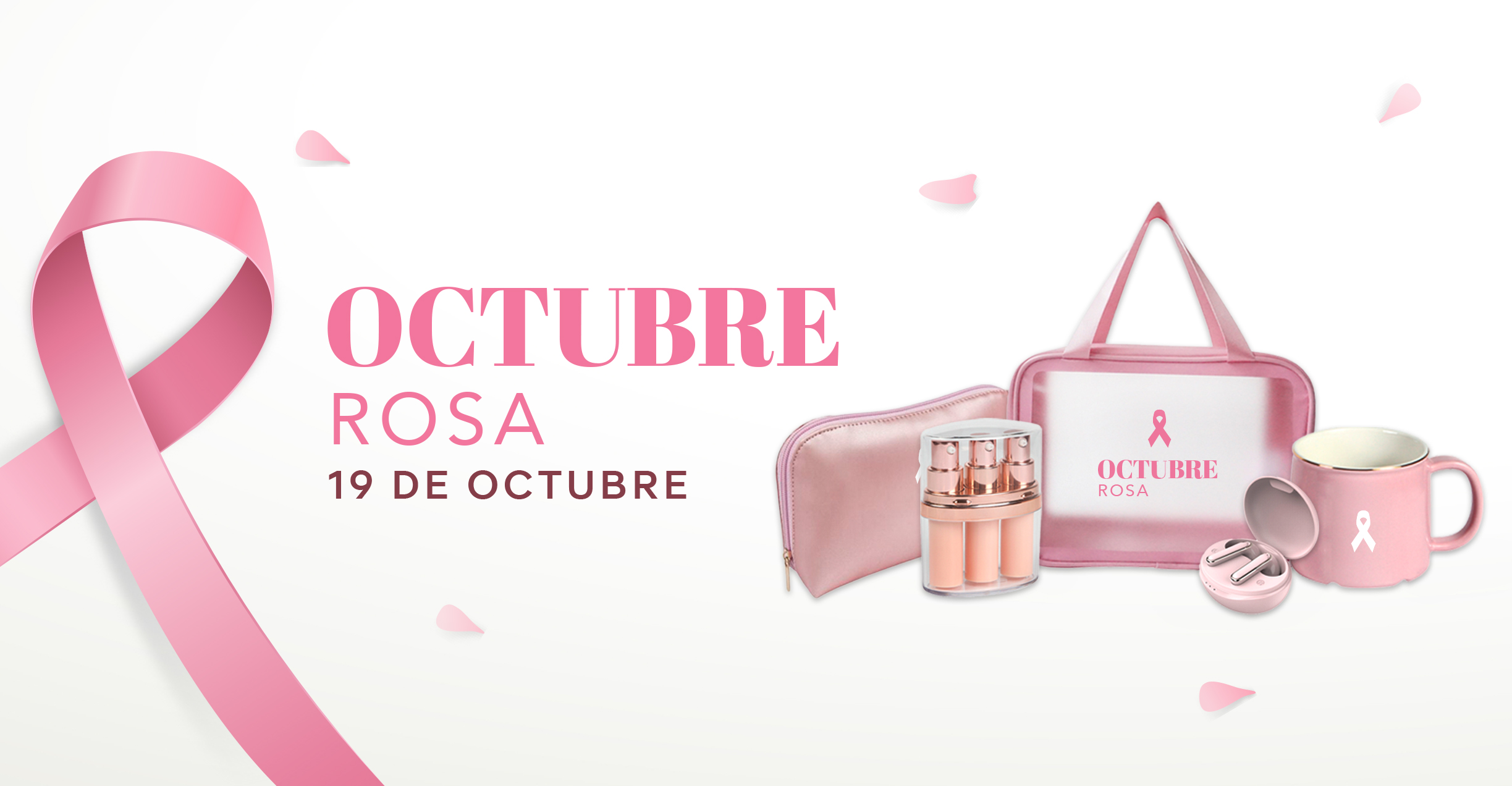 Octubre rosa: Contribuye con promocionales - Marketing Tools